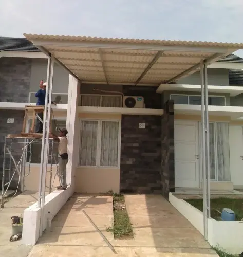 Kanopi Alderon RS Single Layer  riau