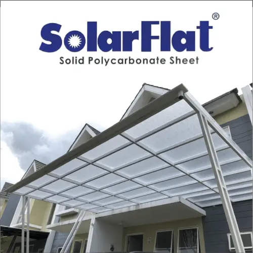 Kanopi Solarflat 3 mm  riau